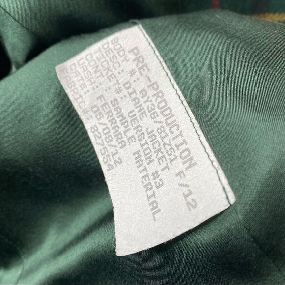 Ralph Lauren * Fall 2012 Runway Collection Stewart Tartan Plaid Diane Blazer - Picture 15 of 16